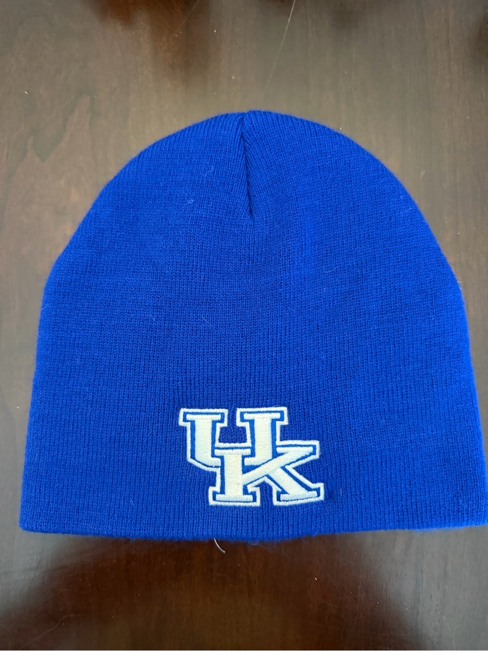 University of Kentucky Wildcats Embroidered Blue Knit Beanie Hat